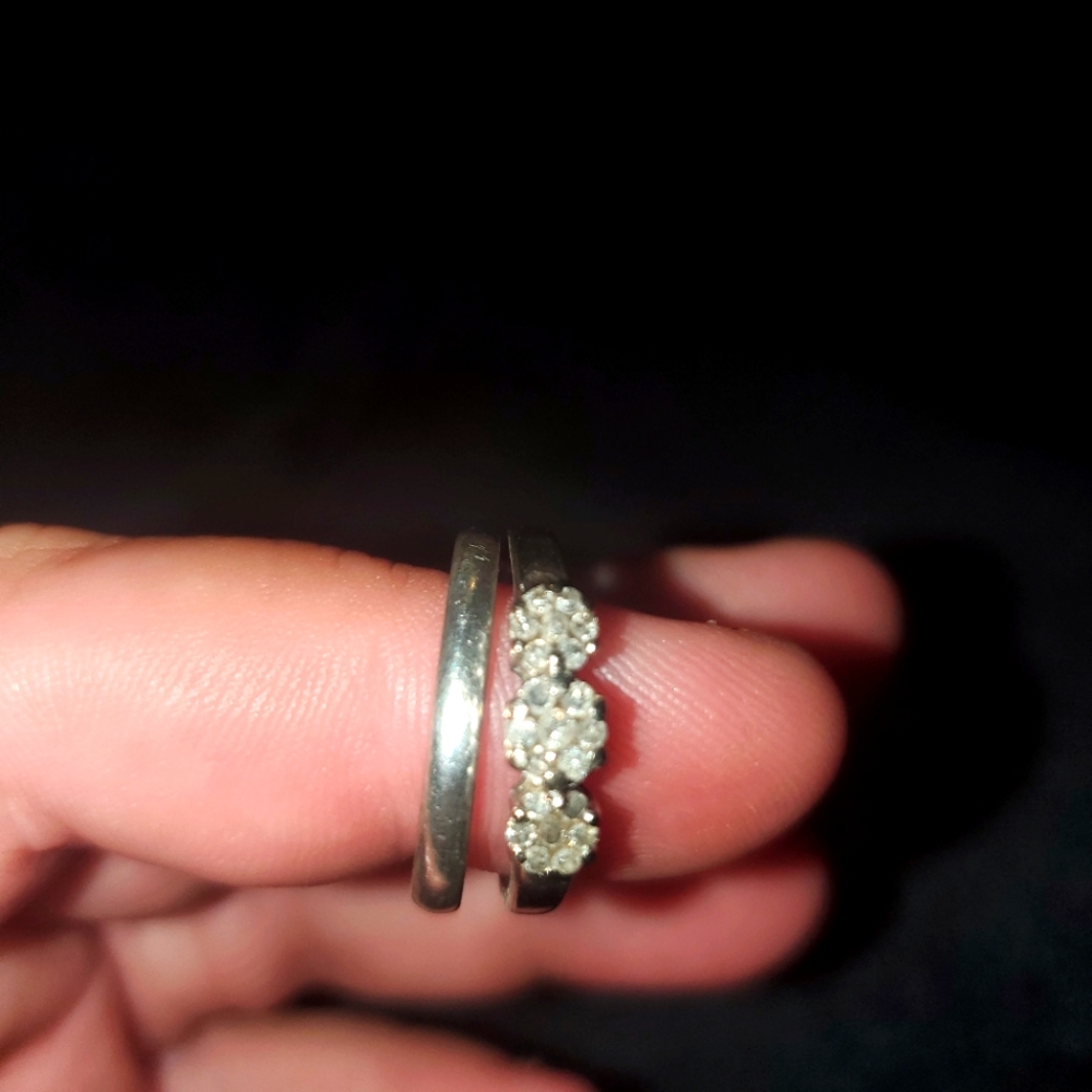 Diamond engagement set 7